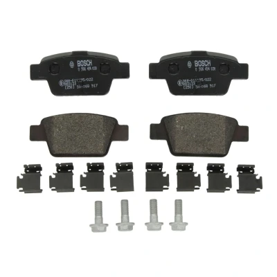 Imagen de BOSCH 0 986 494 030 Juego de pastillas freno Low Metallic con tornillos accesorios FIAT: Stilo Hatchback, BRAVO 2, Multi Wagon norauto,