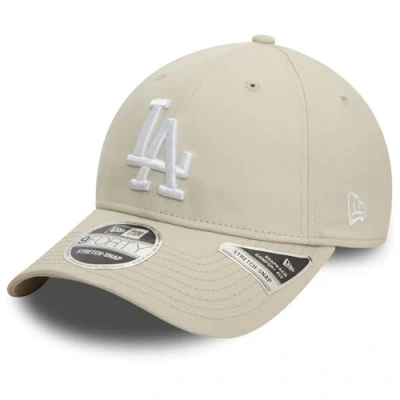Imagen de New Era 9FORTY Stretch SNAP Unisex Gorra, Talla: One Size, Stone/white