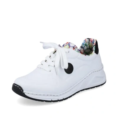 Imagen de Rieker Zapatillas, Mujer, Talla: 40, weiss schwarz multi Zapatos