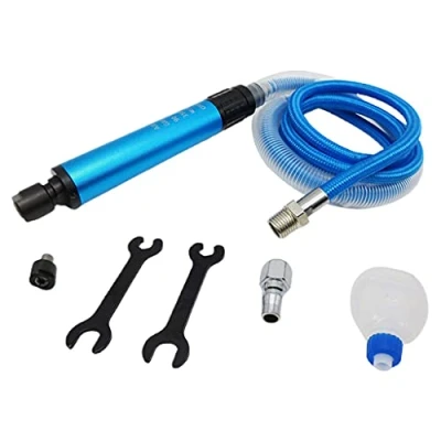 Imagen de SUOYATE Micro neumática Air Pencil Die Grinder Kit Mini Lápiz Pulido Grabado 5 Mm con dos Mandriles 3mm 6mm Herramientas