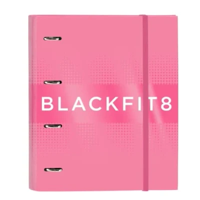 Imagen de Carpeta 4 Anillas de 35 mm Blackfit8 Glow Up con 100 Hojas A4, 270x35x320
