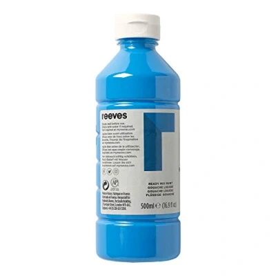 Imagen de Reeves Ready Mix Paint, Materiales sintéticos, Azul, 500 ml