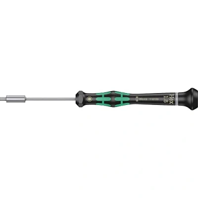 Imagen de Wera 05118109001 Destornillador Aprieta Tuercas para Usos Electrónicos, 1.8 x 60 mm