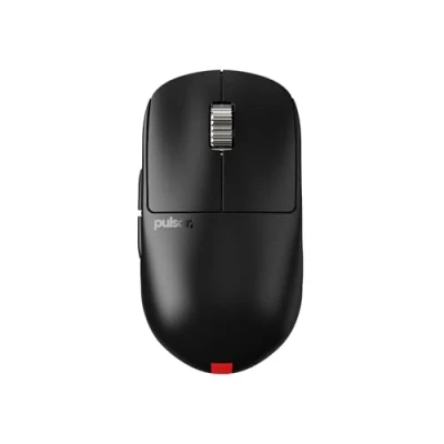 Imagen de Pulsar Gaming Gears X2H v3 ES Ratón inalámbrico para juegos, ultraligero, 53 g, simétrico, interruptor óptico, 32000 DPI, 750 IPS, sensor XS 1, compatible con 8K (mediano, negro)
