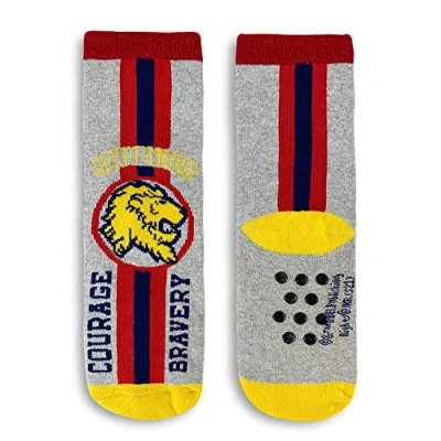 Imagen de Calcetines antideslizantes niño Harry Potter Hogwarts de algodón 4588, gris, 23 26