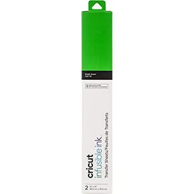 Imagen de Cricut Infusible Ink Transfer Sheets Bright Green Hojas de Transferencia, Vinilo, Multicolores, 1, Talla única