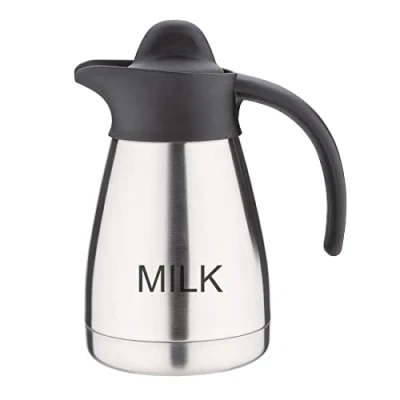 Imagen de Olympia Jarra para leche, 0,5 L, tapa roscada, con palabra &quot;Milk&quot;