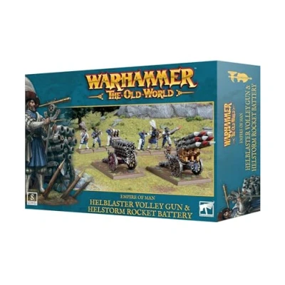 Imagen de Games Workshop Warhammer Old World Empire of Man: Helblaster Volleygun/Helstorm Battery