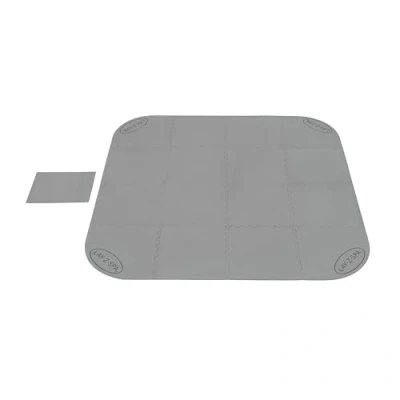 Imagen de BESTWAY Protector de Suelo y Patio para Hottub Lay Z Spa 196x196 cm Gris
