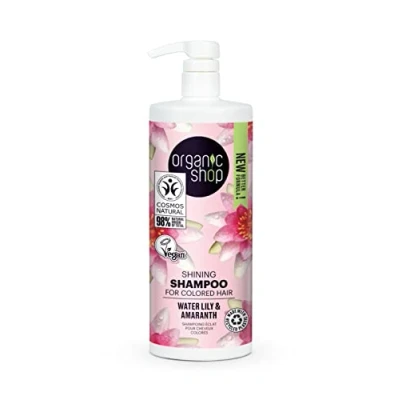 Imagen de CHAMPÚ BRILLO PARA CABELLO TEÑIDO NENÚFAR Y AMARANTO, 1000 ML