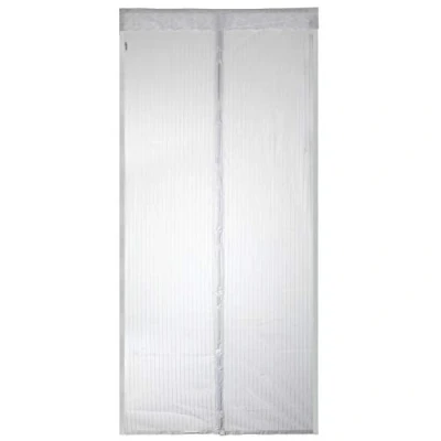 Imagen de EXTSUD Mosquitera Puertas Cortina Magnética para Protección contra Insectos Puerta de Balcón Sala Estar Patio, Blanco (100 x 220cm)
