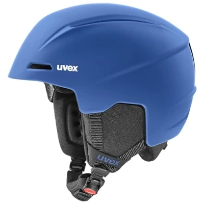Imagen de Uvex viti Ski Helmet, Unisex Youth, Blue Matt, 51 55 cm