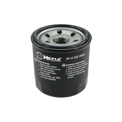 Imagen de MEYLE 29 14 322 0002 Filtro de aceite M18x1,5 ORIGINAL Quality con válvula bloqueo retorno enroscable CHEVROLET: Aveo / Kalos Hatchback