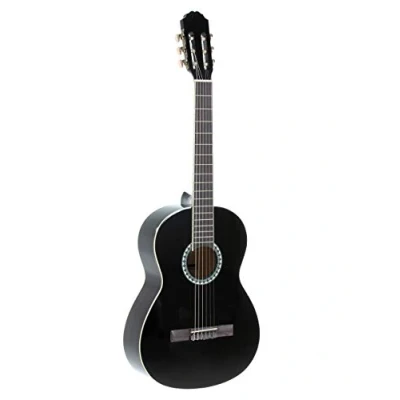 Imagen de PURE GEWA Guitarra clásica BasicPlus 4/4 negro (PS510356)