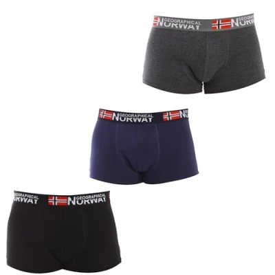 Imagen de Geographical Norway Pack 3 Bóxers GN1000 Hombre