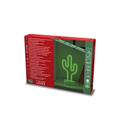 Imagen de Konstsmide Season Lámpara decorativa LED Cactus, con pilas