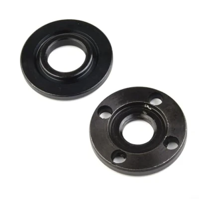 Imagen de 1 par amoladora angular brida M14 rosca reemplazo interior exterior tuerca conjunto herramientas