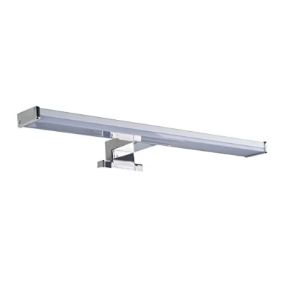 Imagen de Oktaplex lighting Lampara para Espejo Armario o Mueble de Baño 40 Cm Bali 8W 3000K Blanco Cálido 640Lm IP44 Luz LED Cromo