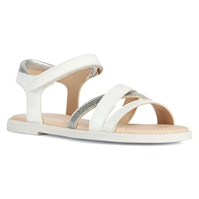 Imagen de Geox J SANDAL KARLY GIRL, Sandalia para Niñas, WHITE, 36 EU