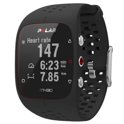 Imagen de Polar M430 Reloj de Entrenamiento con GPS y Pulsometro Muñeca, Running Watch, Registro Actividad 24/7 del Sueño, Velocidad, Distancia También en Indoor, M/L