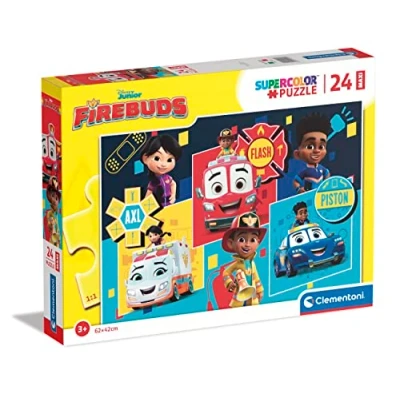 Imagen de Clementoni Puzzle Infantil 24 Maxi Piezas Grandes FireBuds Desde 3 años (24244)