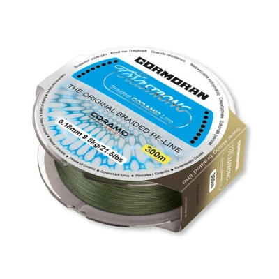 Imagen de Cormoran Corastrong verde 0.23mm 13,5kg 300m Hilo trenzado