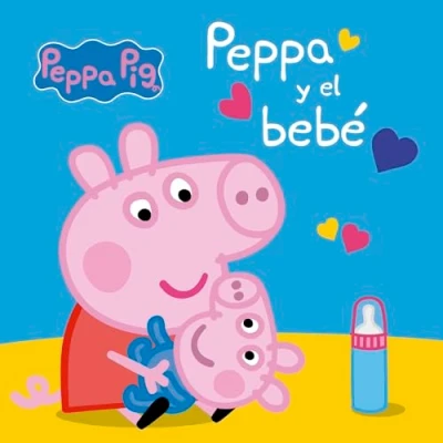 Imagen de Peppa Pig. Libro de cartón Pig y el bebé