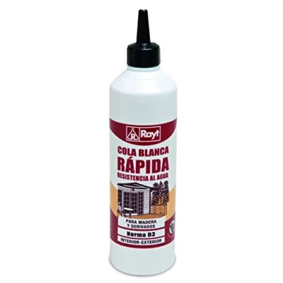 Imagen de Rayt 066 81 Botellín de cola blanca D3 resistente a la humedad apta para exteriores, 750gr