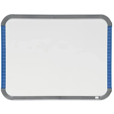 Imagen de Nobo Pequeña Pizarra Portátil Magnética con Marco Fino para la Pared de tu Casa u Oficina, Horizontal o Vertical, Asas y Soporte Rotulador Integrados, 220 x 280 mm, QB05142AST