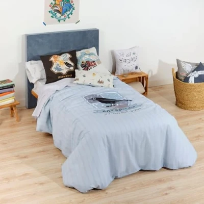Imagen de BELUM Funda nórdica Harry Potter, con Botones 100% algodón Modelo Ravenclaw Sweet para Cama de 105 (180x220 cm)