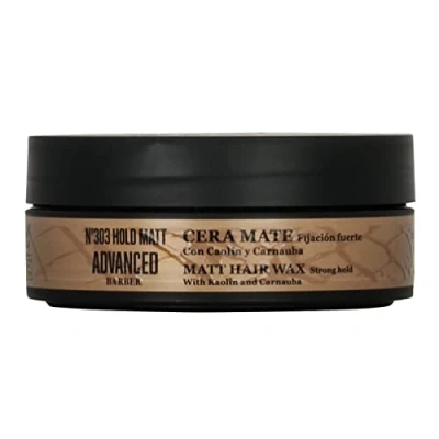 Imagen de Tahe Advanced Barber Cera para el cabello Mate Nº303 Hold Matt de Fijación Fuerte, 100 ml