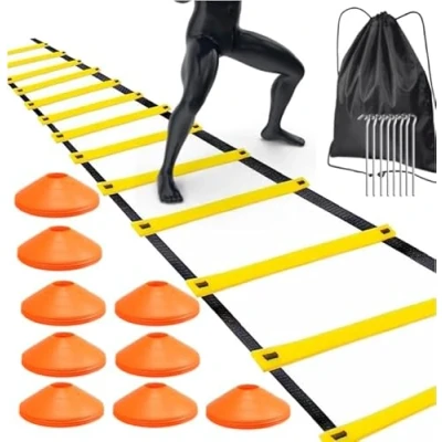 Imagen de TK Gruppe Timo Klingler Conjunto de coordinación Agilidad: líder Entrenamiento y Conos Marcado Accesorios Slalom fútbol ​​Atletismo UVM