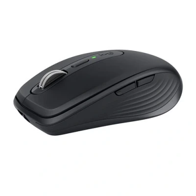 Imagen de Logitech MX Anywhere 3 Compact Performance ratón: Inalámbrico, Scroll Magnético, Ergonómico, Sensor 4000 DPI, Botones Personalizables, USB C, Bluetooth Negro