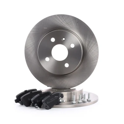 Imagen de MAPCO 47706 Kit de discos y pastillas freno Eje trasero macizo con avisador acústico desgaste OPEL: Combo C Tour, Meriva A