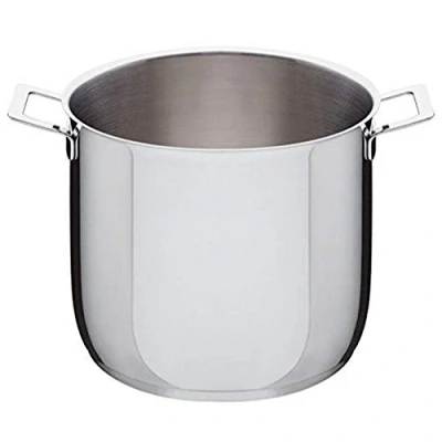 Imagen de Alessi Pots&amp;Pans Olla profunda de acero inoxidable (24 cm)