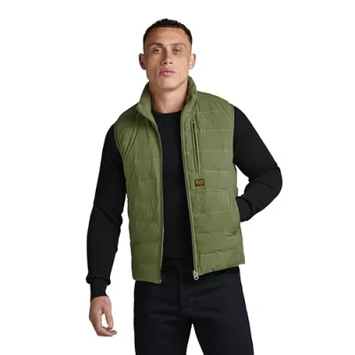Imagen de G STAR Foundation Liner Weste Chaquetas, Verde (Sage D24277 D518 724), XS Hombres