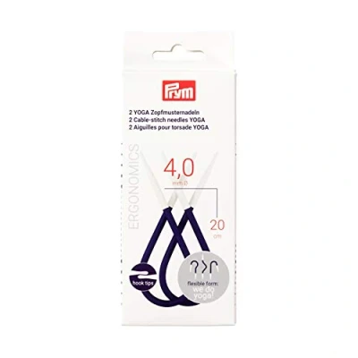 Imagen de Prym ergonomics Yoga (20 cm, 4.00 mm) Aguja de Tejido Cable 1 Unidad