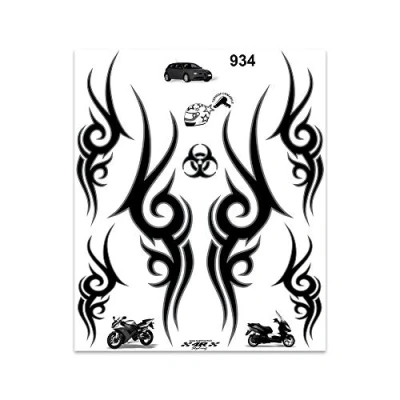 Imagen de 4R Quattroerre.it 934 Adhesivos Tribal 24 x 20 cm