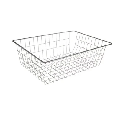 Imagen de Phoenix 124227WE Cesta de Alambre, Metal, Blanco, 42.7x53x18.5 cm