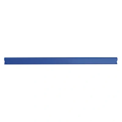 Imagen de DONAU Rieles de sujeción universales, 10 unidades, DIN A4, mm, para aprox. 100 hojas/regleta tiras privacidad, clips fijación, plástico PVC, azul
