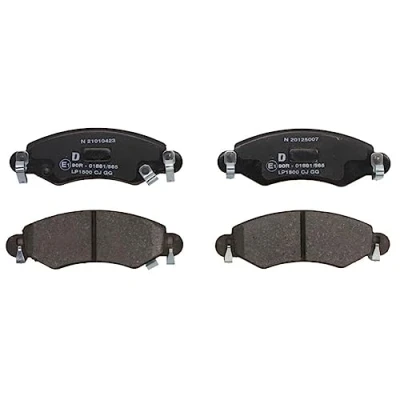 Imagen de DELPHI LP1500 Juego de pastillas freno con avisador acústico desgaste Chapa antichirridos sin accesorios SUZUKI: IGNIS 2, Wagon R+ II Hatchback