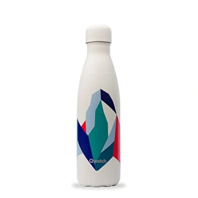 Imagen de Qwetch Botella isotérmica Altitude blanca de 750 ml Nomade Inox