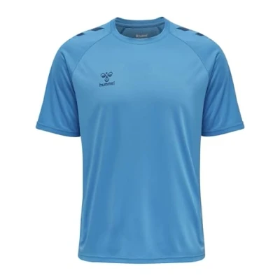 Imagen de hummel Hmlcore Xk Core Poly T Shirt S/S Camiseta, Blue Danube, XX Large Unisex Adulto