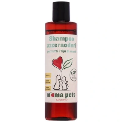 Imagen de Mama Pets Champú Eliminador de Olores para Perros, Limpiador con Intensa Acción Antiolores, 250 Ml