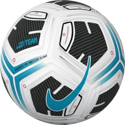 Imagen de Nike FZ7540 102 NK Academy Team FA24 Recreational Soccer Ball Unisex White/Black/LT Blue Fury Tamaño 4