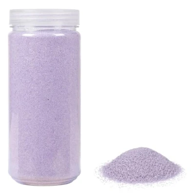 Imagen de Heku 30330 06: Arena decorativa (750 g, en lata resellable), color lila, 750g