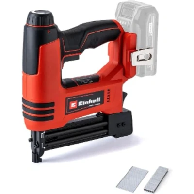 Imagen de Einhell Clavadora con batería TE CN 18 Li Solo Power X Change (iones de litio, V, grapadora + clavadora, hasta 20 impactos por minuto, incl. 300 clavos, grapas, sin ni cargador)