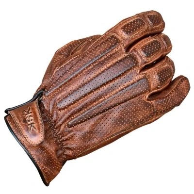 Imagen de KSK Guantes Hawk Verano Motocicleta, Scooter Marrón