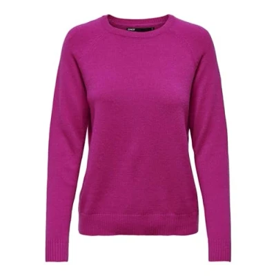 Imagen de ONLY Suéter de Punto para Mujer, Fucsia, S (EU)