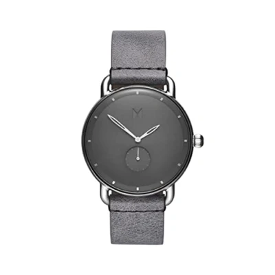 Imagen de MVMT Reloj Analógico de Cuarzo para hombre con Correa en piel Gris D MR01 SGR